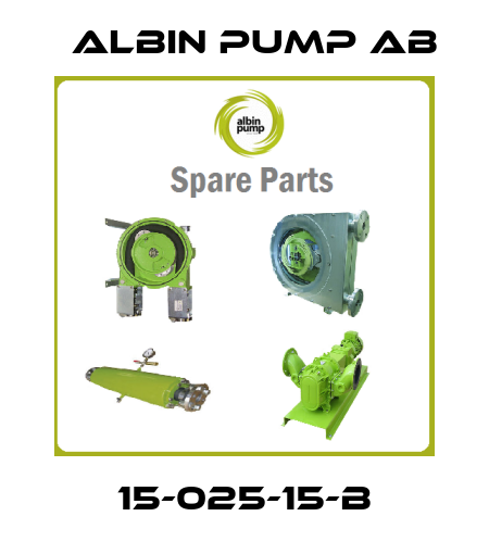 15-025-15-B Albin Pump AB