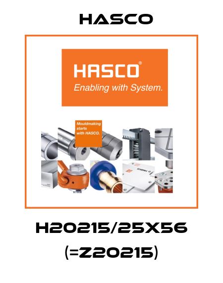 H20215/25x56 (=Z20215) Hasco