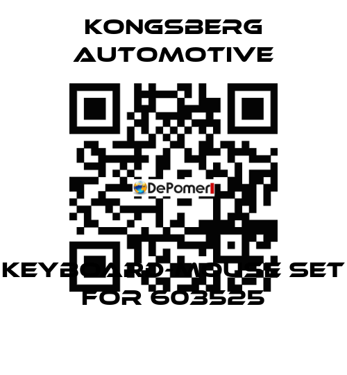 KEYBOARD-MOUSE SET for 603525 Kongsberg Automotive