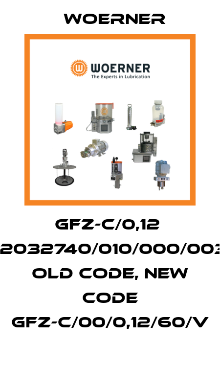 GFZ-C/0,12  /2032740/010/000/003 old code, new code GFZ-C/00/0,12/60/V Woerner