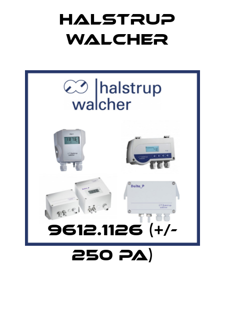 9612.1126 (+/- 250 Pa) Halstrup Walcher