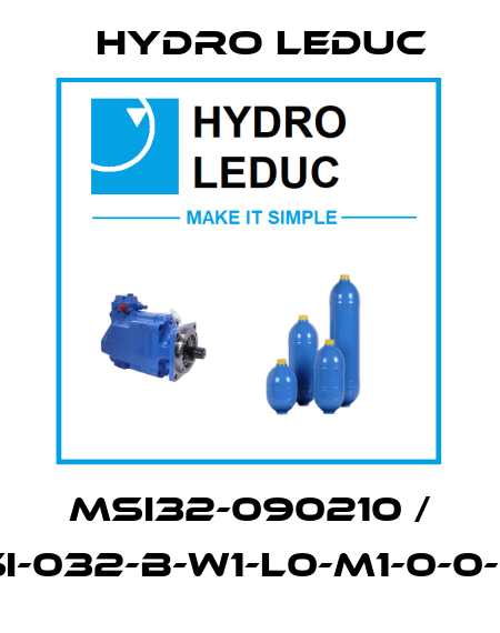 MSI32-090210 / MSI-032-B-W1-L0-M1-0-0-SV Hydro Leduc