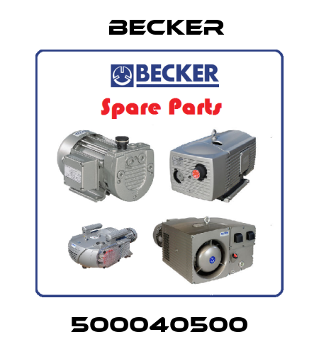 500040500 Becker