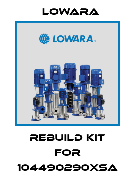 Rebuild kit for 104490290XSA Lowara
