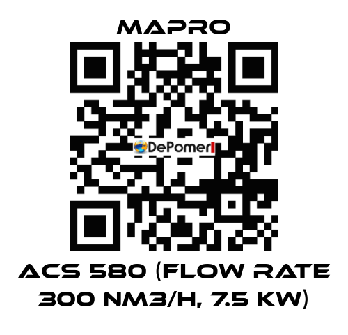 ACS 580 (flow rate 300 Nm3/h, 7.5 kW) Mapro