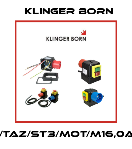 K700/TAZ/ST3/MOT/M16,0A/KL-p Klinger Born
