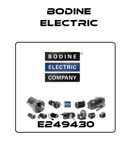 E249430 BODINE ELECTRIC