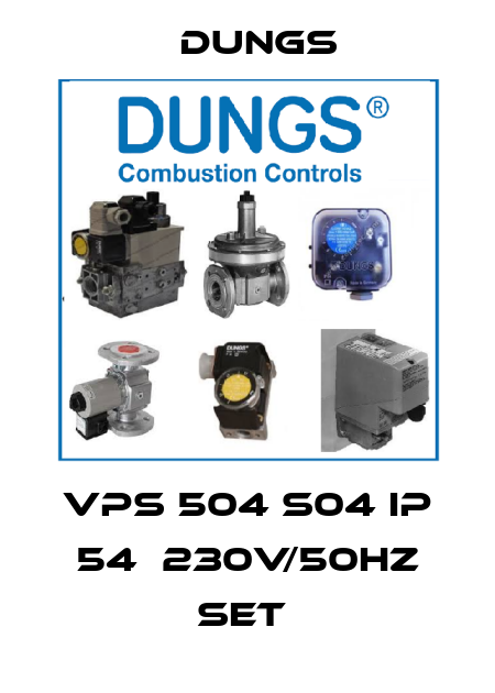 VPS 504 S04 IP 54  230V/50HZ SET  Dungs