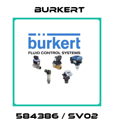 584386 / SV02 Burkert