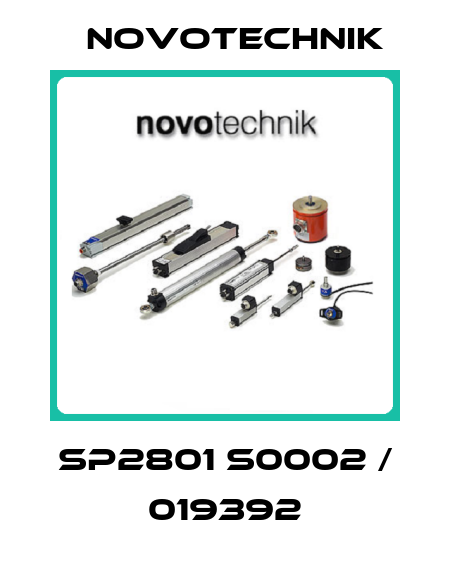 SP2801 S0002 / 019392 Novotechnik