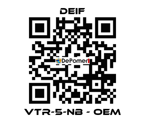 VTR-5-NB - OEM Deif