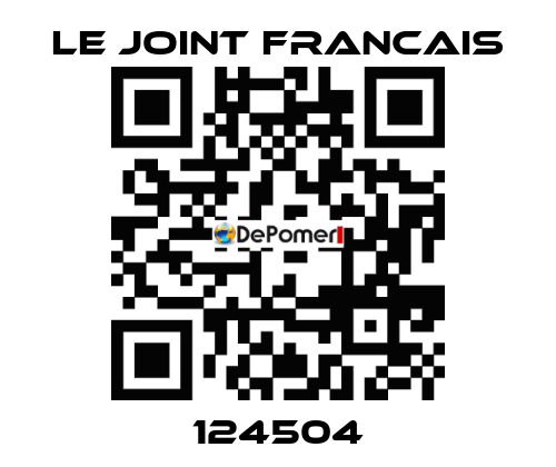 124504 LE JOINT FRANCAIS