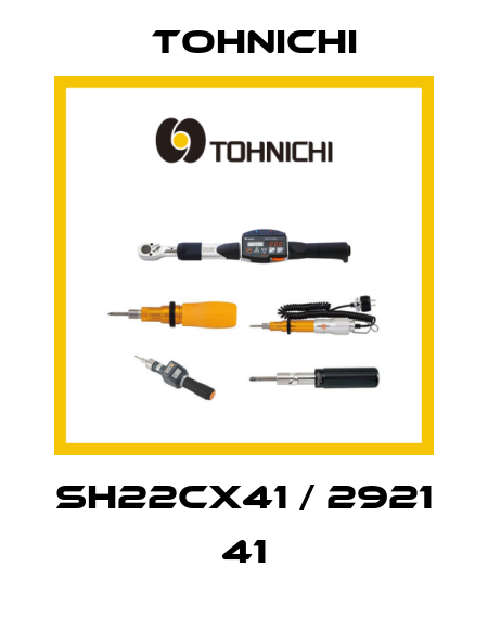 SH22CX41 / 2921 41 Tohnichi