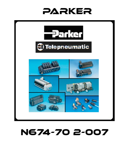 N674-70 2-007 Parker