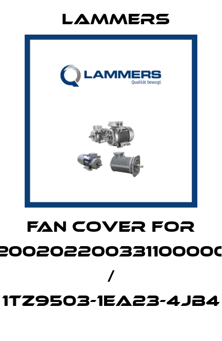 fan cover for 02002022003311000000 / 1TZ9503-1EA23-4JB4 Lammers