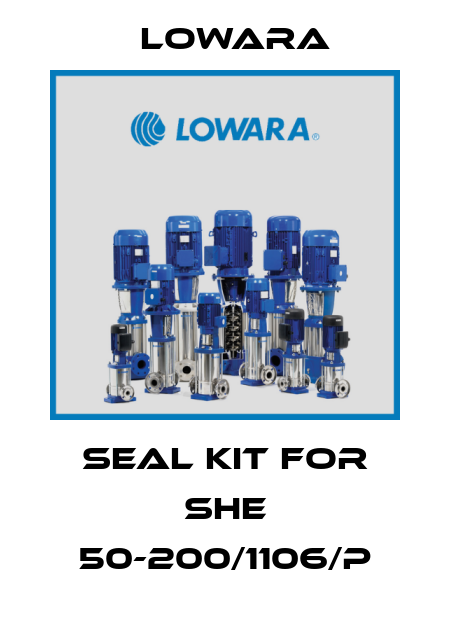 SEAL KIT FOR SHE 50-200/1106/P Lowara