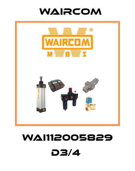 WAI112005829 D3/4  Waircom