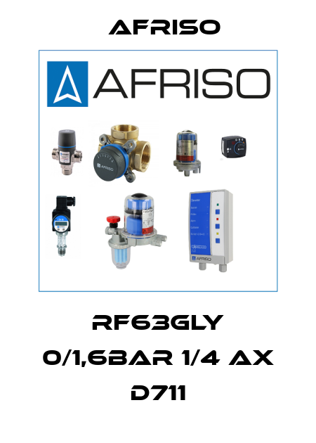 RF63Gly 0/1,6bar 1/4 ax D711 Afriso