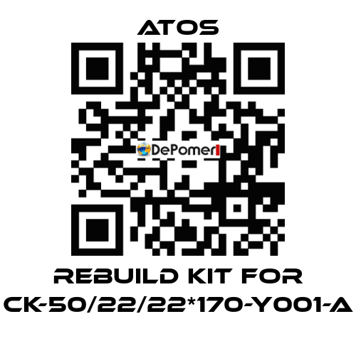 rebuild kit for CK-50/22/22*170-Y001-A Atos