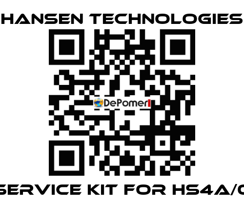 Service kit for HS4A/0 HANSEN TECHNOLOGIES