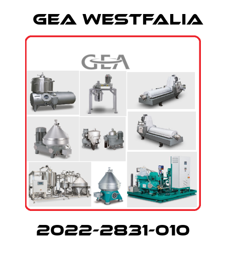 2022-2831-010 Gea Westfalia