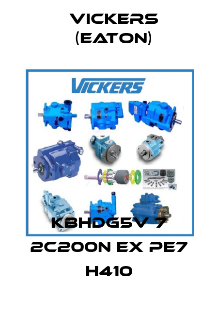 KBHDG5V 7 2C200N EX PE7 H410 Vickers (Eaton)