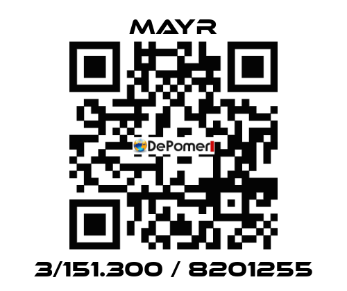 3/151.300 / 8201255 Mayr
