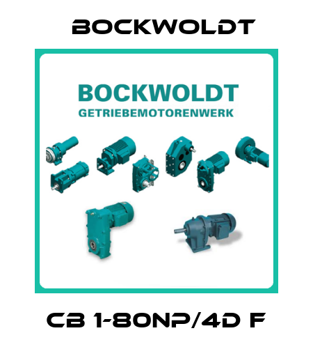 CB 1-80NP/4D F Bockwoldt