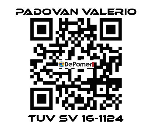 TUV SV 16-1124 PADOVAN VALERIO