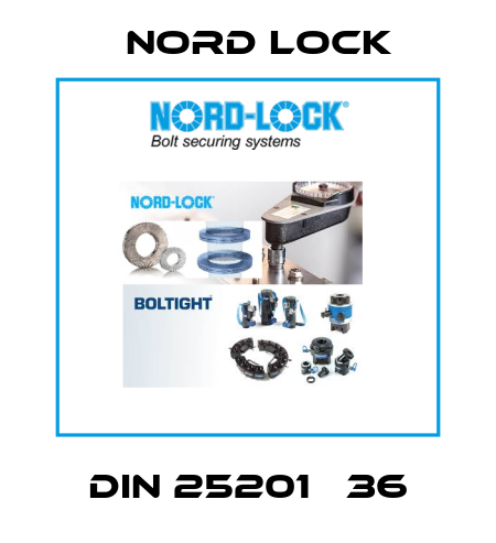 DIN 25201 М36 Nord Lock