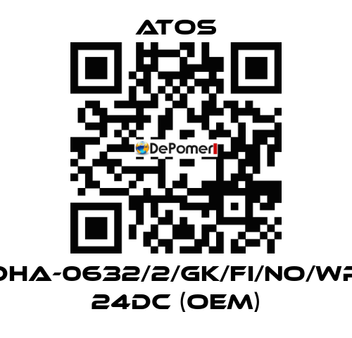 DHA-0632/2/GK/FI/NO/WP 24DC (OEM) Atos