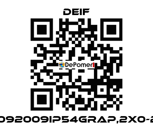 296111092009IP54GRAP,2X0-2500A Deif