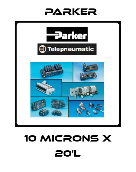 10 Microns X 20'L Parker