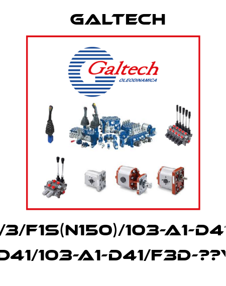Q45/3/F1S(N150)/103-A1-D41/103 -A1-D41/103-A1-D41/F3D-??VDC Galtech