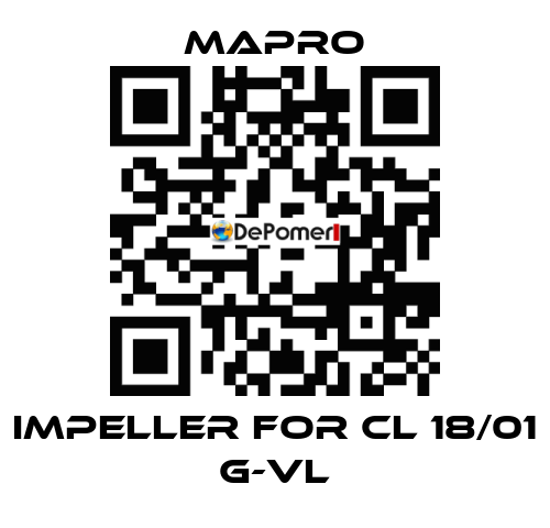 IMPELLER for CL 18/01 G-VL Mapro