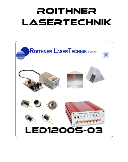LED1200S-03 Roithner LaserTechnik