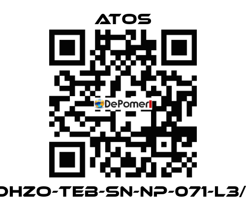 DHZO-TEB-SN-NP-071-L3/I Atos