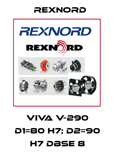 VIVA V-290 D1=80 H7; D2=90 H7 DBSE 8 Rexnord