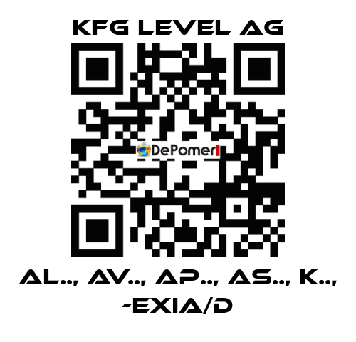 AL.., AV.., AP.., AS.., K.., -Exia/D KFG Level AG