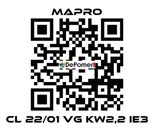 CL 22/01 VG kW2,2 IE3 Mapro
