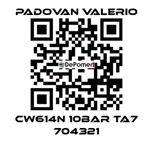 CW614N 10BAR TA7 704321 PADOVAN VALERIO