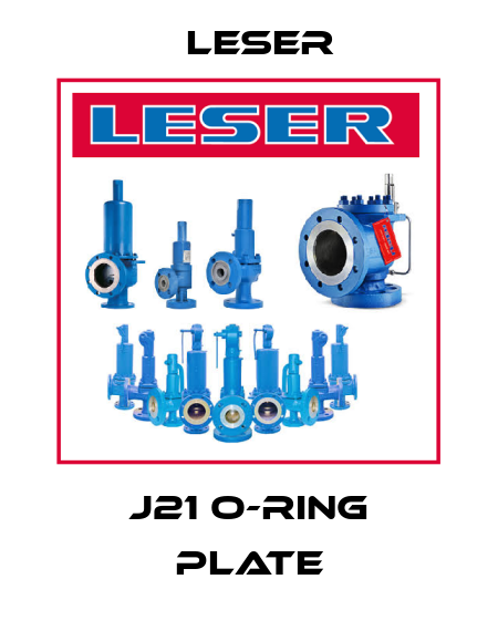 J21 O-ring plate Leser