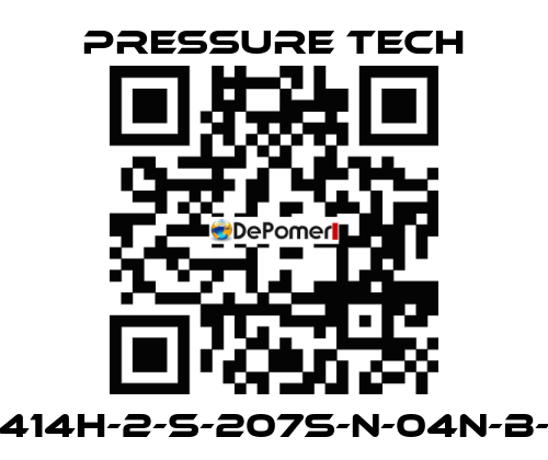 MF414H-2-S-207S-N-04N-B-SV Pressure Tech