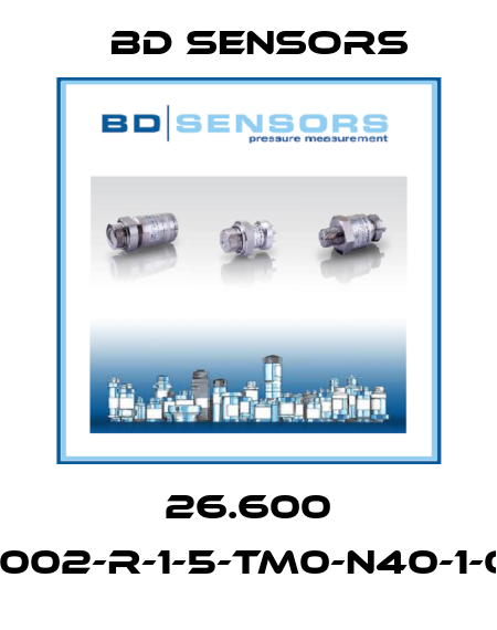 26.600 G-6002-R-1-5-TM0-N40-1-000 Bd Sensors