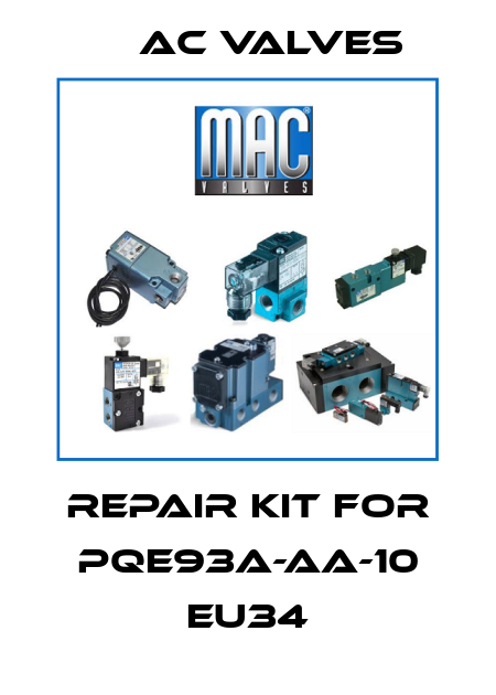 Repair Kit for PQE93A-AA-10 EU34 МAC Valves