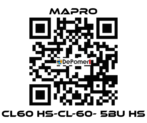 CL60 HS-CL-60- 5BU HS Mapro
