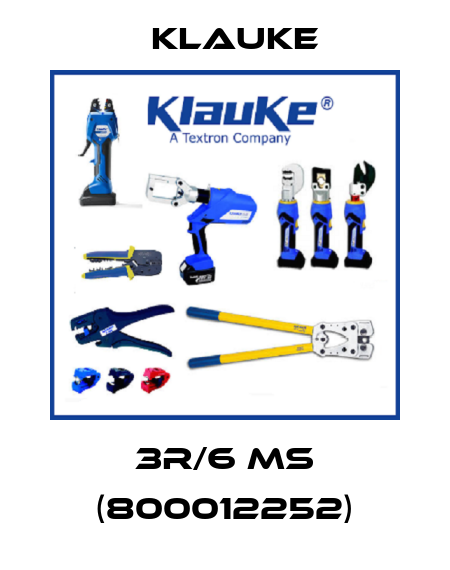 3R/6 MS (800012252) Klauke