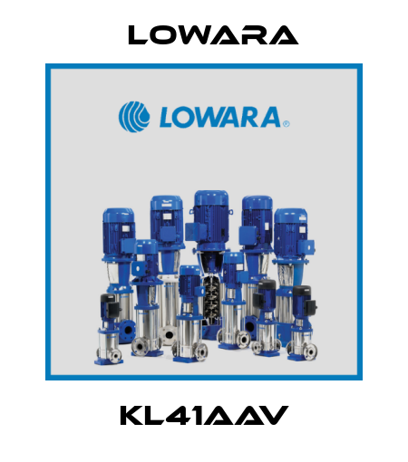 KL41AAV Lowara