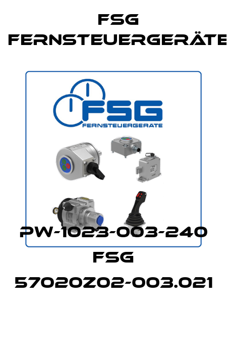 PW-1023-003-240 FSG 57020Z02-003.021 FSG Fernsteuergeräte