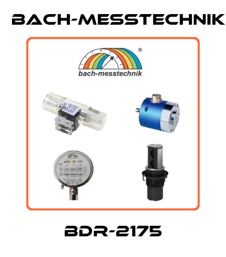 BDR-2175 Bach-messtechnik